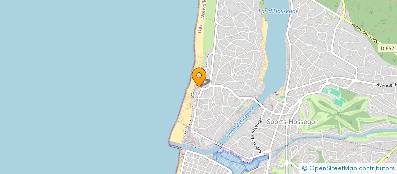 localisation de l'entreprise LECOT-MARY  SOORTS-HOSSEGOR