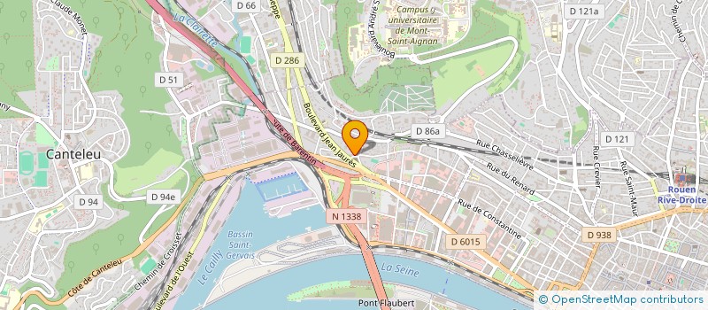 localisation de l'entreprise LECOURT CONSEIL EXPERTISE SOLUTION à ROUEN