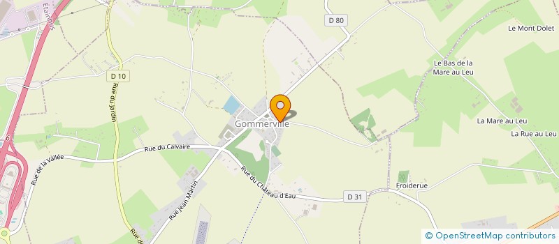 localisation de l'entreprise LECOURT IMMO DEUX à GOMMERVILLE