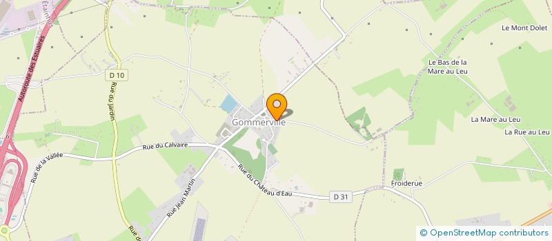 localisation de l'entreprise LECOURT IMMO UN à GOMMERVILLE