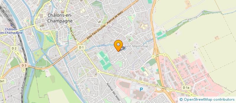 localisation de l'entreprise LECOUTURIER JEAN CLAUDE ROGER  SAINT-MEMMIE