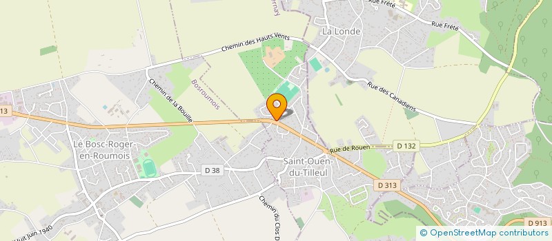 localisation de l'entreprise LECP  SAINT-OUEN-DU-TILLEUL