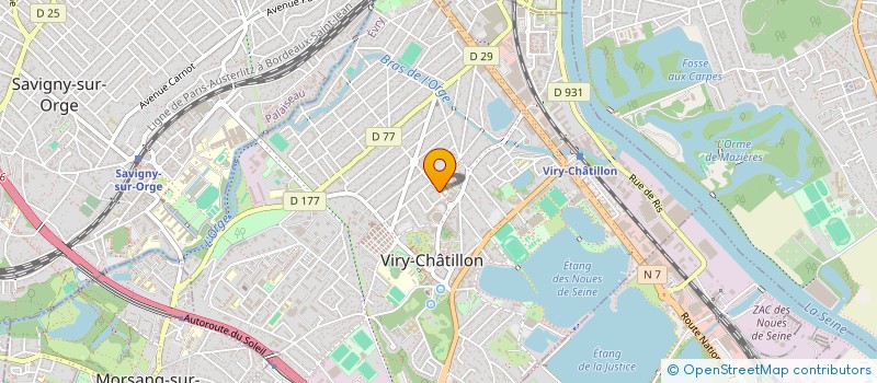 localisation de l'entreprise LECPAC CONSULTING à VIRY-CHATILLON