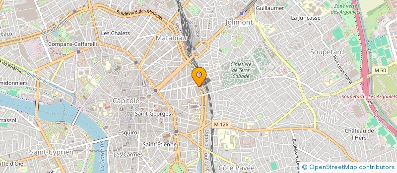 localisation de l'entreprise LECPART  TOULOUSE