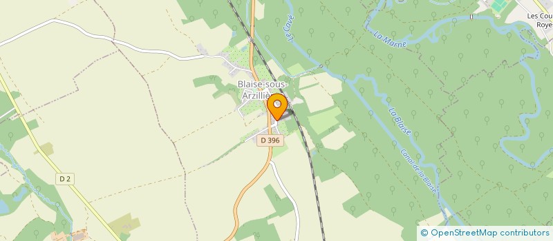 localisation de l'entreprise LECRIQUE MAINTENANCE ET ASSISTANCE  BLAISE-SOUS-ARZILLIERES