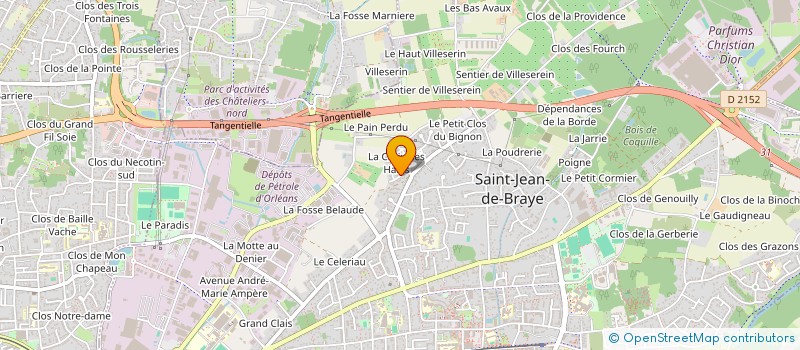 localisation de l'entreprise LECROUESTYDUCHADELA  SAINT-JEAN-DE-BRAYE