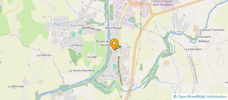 localisation de l'entreprise LECRU EQUIPEMENTS  SAINT-GEORGES-BUTTAVENT