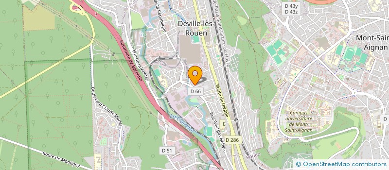 localisation de l'entreprise LECTOR  DEVILLE-LES-ROUEN