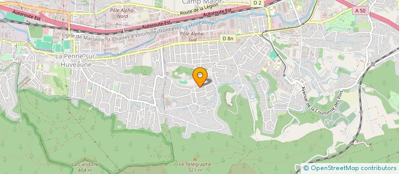 localisation de l'entreprise LECTORIA  AUBAGNE