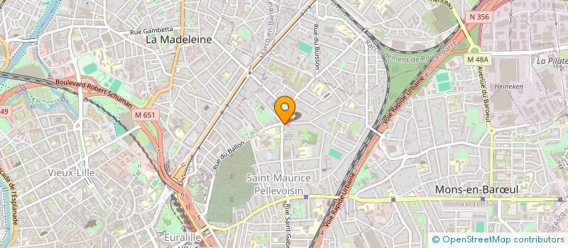 localisation de l'entreprise LECTURE ET BOUTURE  LILLE