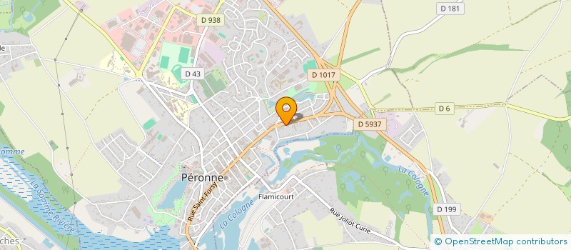 localisation de l'entreprise LECTURE ET MUSIQUE A L HOPITAL  PERONNE