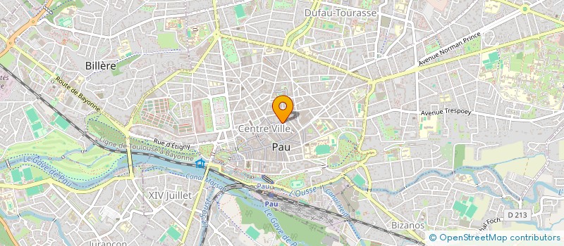 localisation de l'entreprise LECTURES ENTRE NOUS à PAU