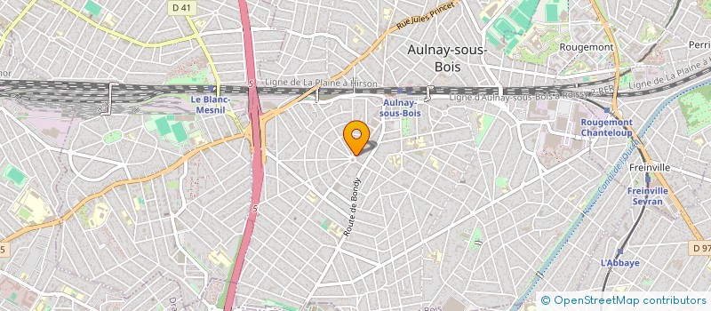 localisation de l'entreprise LECTURES NUMERIQUES  AULNAY-SOUS-BOIS