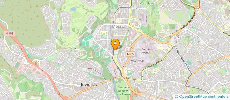 localisation de l'entreprise LECTURES SANS FRONTIERES à MONTPELLIER