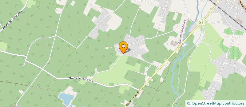 localisation de l'entreprise LECTYS ONE  GAILLAN-EN-MEDOC