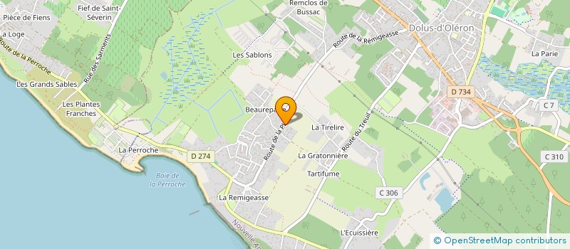 localisation de l'entreprise LECULLIE FREDERIC à DOLUS-D'OLERON