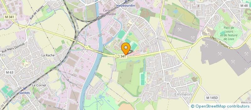 localisation de l'entreprise LECUPPRE PERE ET FILS  HAUBOURDIN