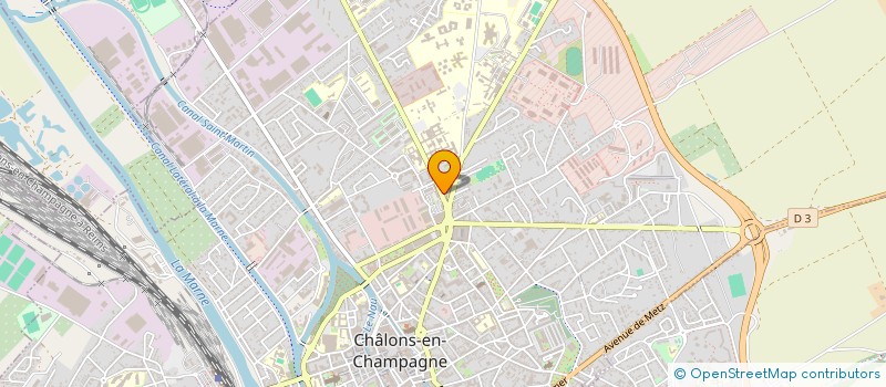 localisation de l'entreprise LECURIE  CHALONS-EN-CHAMPAGNE