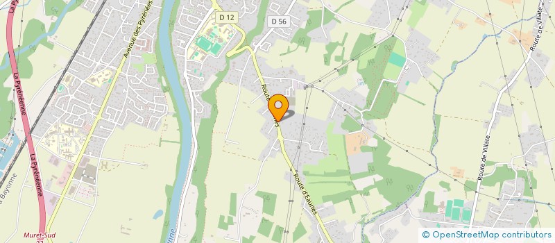 localisation de l'entreprise LECUSSAN / OULED  MURET