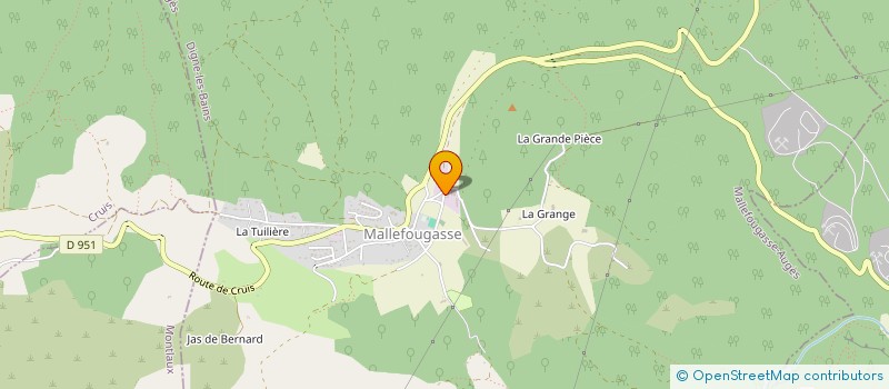 localisation de l'entreprise LECYA & CO  MALLEFOUGASSE-AUGES