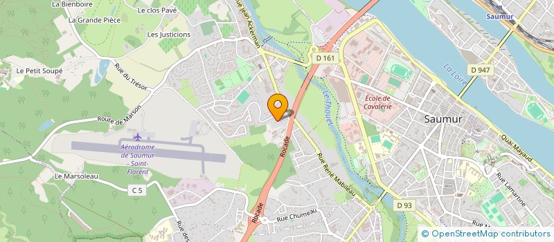 localisation de l'entreprise LECYA CONSULT  SAUMUR