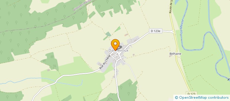 localisation de l'entreprise LECYNO à DANNEVOUX