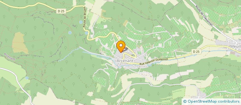 localisation de l'entreprise LECYO  ARCENANT