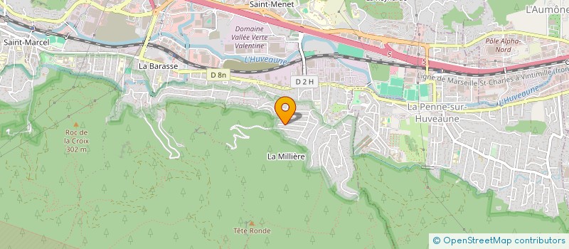localisation de l'entreprise LED à MARSEILLE 11EME