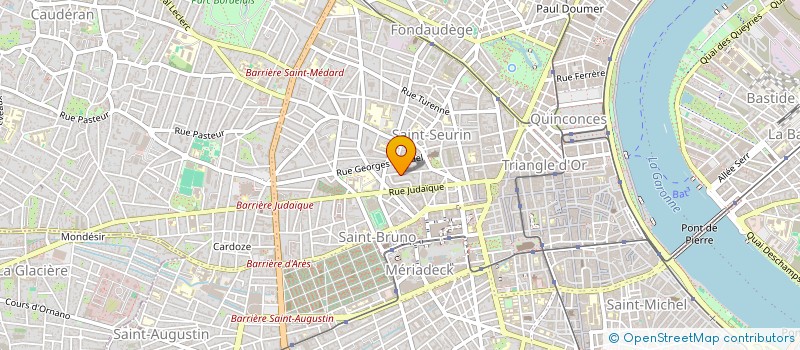 localisation de l'entreprise LED  BORDEAUX