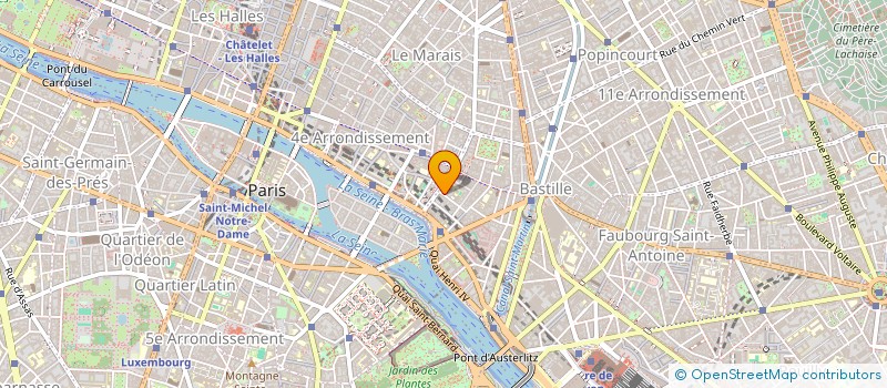 localisation de l'entreprise LED AND CO à PARIS