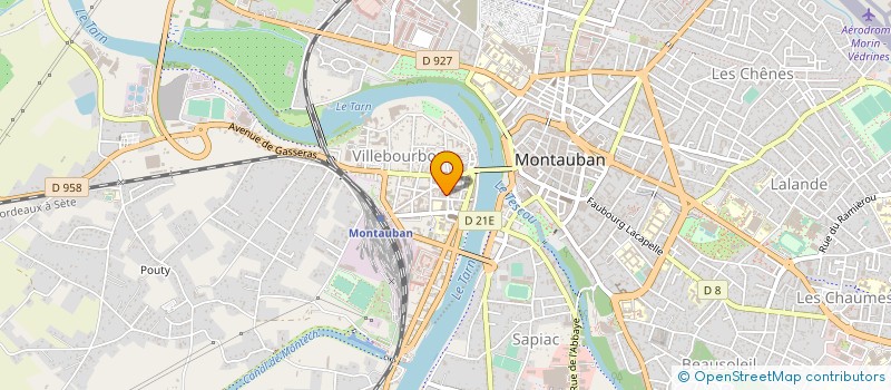 localisation de l'entreprise LED ENGINEERING DEVELOPMENT à MONTAUBAN