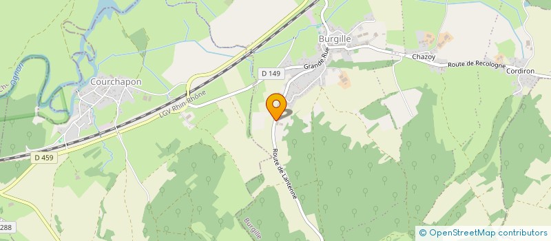 localisation de l'entreprise LED LUMINAIRES ENERGIE DURABLE  BURGILLE