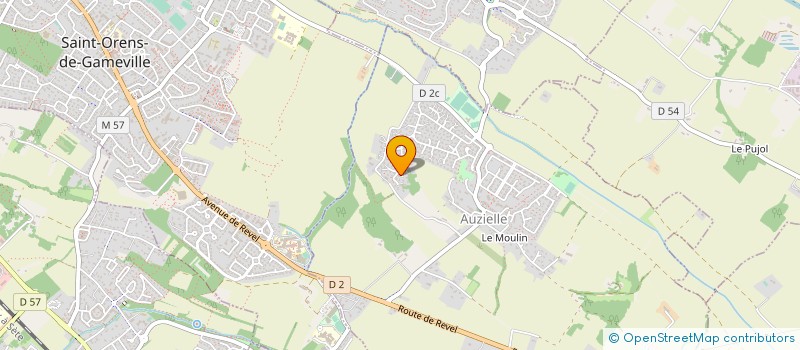 localisation de l'entreprise LED OCCITANIE  AUZIELLE