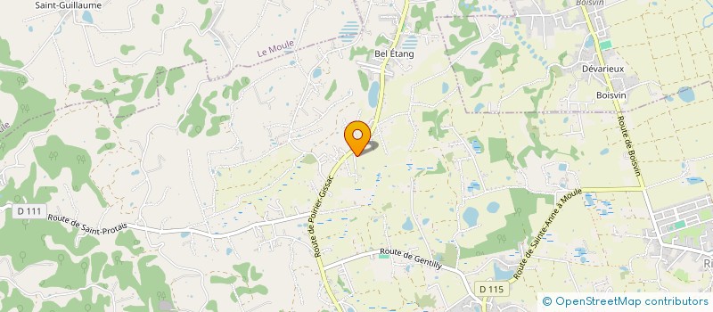 localisation de l'entreprise LED PROJECT TECHNOLOGIE  SAINTE-ANNE