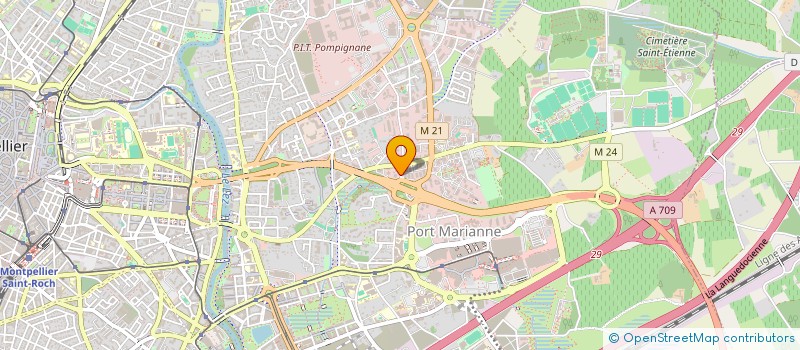 localisation de l'entreprise LED SYSTEMS à MONTPELLIER