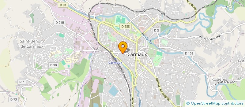 localisation de l'entreprise LED THERE BY ROCK  ALBI