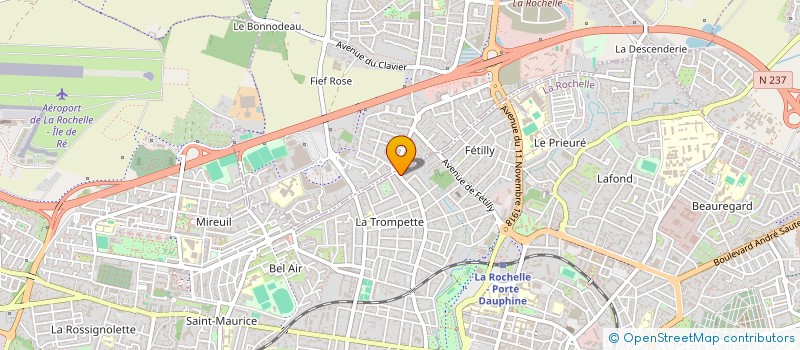 localisation de l'entreprise LEDAFDUCOIN  LA ROCHELLE