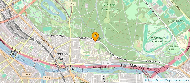 localisation de l'entreprise LEDAIL  MONTREUIL