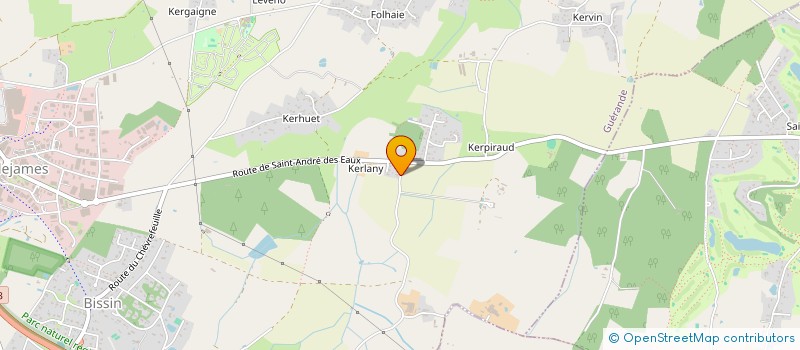 localisation de l'entreprise LEDAM  GUERANDE