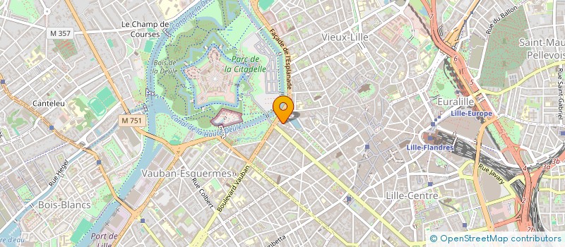 localisation de l'entreprise LEDANAC LOYAR à LILLE