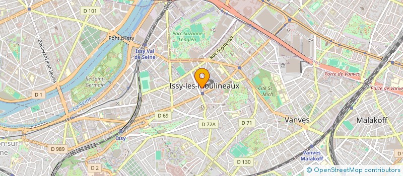 localisation de l'entreprise LEDARD MARCE à ISSY-LES-MOULINEAUX