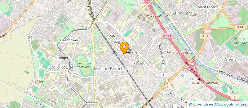 localisation de l'entreprise LEDARIUS VTC  REIMS