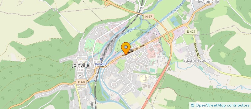 localisation de l'entreprise LEDELET à JOINVILLE