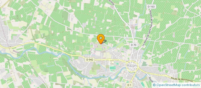 localisation de l'entreprise LEDENT BRUNO ET SANDRA  MAZAN