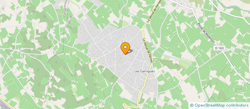 localisation de l'entreprise LEDENT BTP à MAZAN