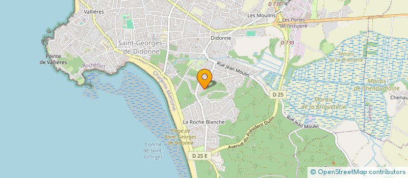 localisation de l'entreprise LEDENT RENOVATION  SAINT-GEORGES-DE-DIDONNE