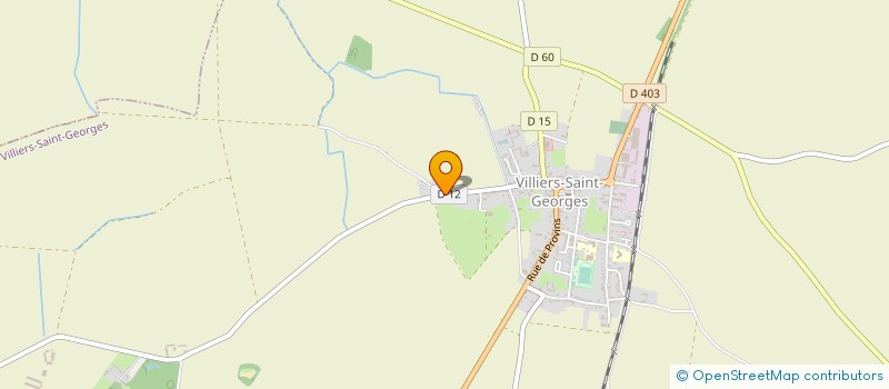 localisation de l'entreprise LEDER ET FILS  VILLIERS-SAINT-GEORGES