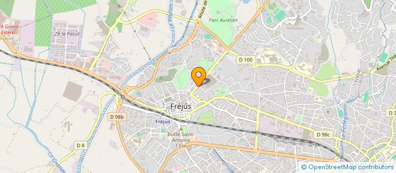 localisation de l'entreprise LEDFAR à FREJUS