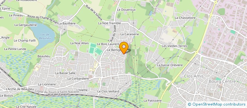 localisation de l'entreprise LEDFI à COUERON