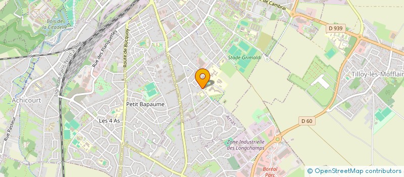 localisation de l'entreprise LEDIEU ELECTRICITE  BEAURAINS